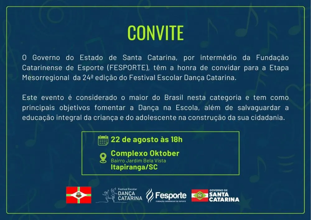 Divulgação Município de Itapiranga 
