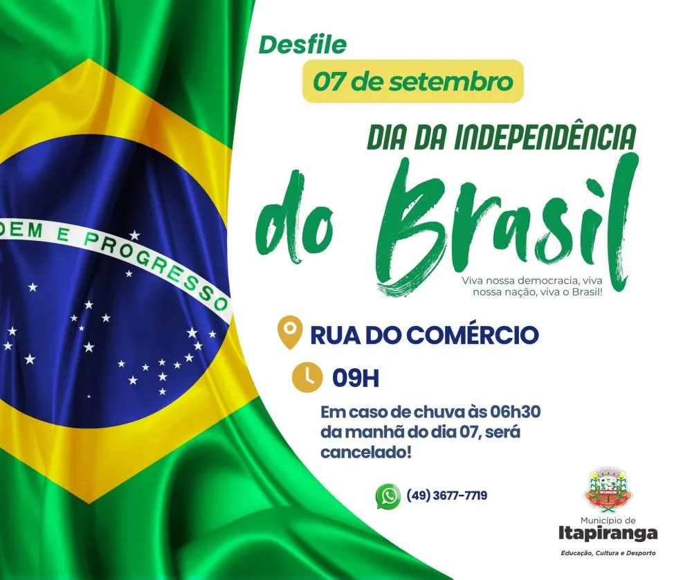 Divulgação Município de Itapiranga 